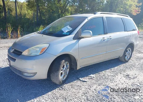 2004 Toyota Sienna Xle from USA, damaged, VIN 5TDZA22C54S209809